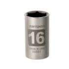 Craftsman 16mm Easy To Read Socket, 6 pt. STD, 1/2 in. drive