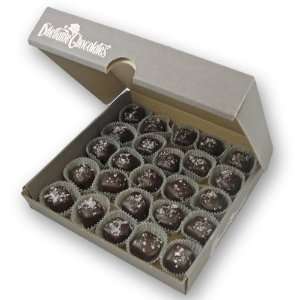 Salted Caramels in Dark Chocolate   25 Piece Bulk Box   by Dilettante 