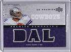 2007 UD Premier Remnants 3 Tony Romo 3X Game Used Jersey /99