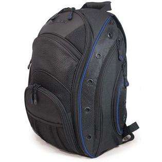 Mobile Edge   16 EVO Backpack   Black w/ Blue Trim 600D Ballistic 