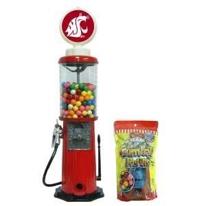   Cougars NCAA Red Retro Gas Pump Gumball Machine: Sports & Outdoors