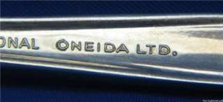 Wm A Rogers Sectional VALLEY ROSE Oneida Ltd 6 Spoon  