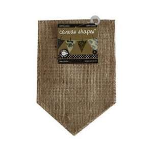  Canvas Corp   Burlap Shapes   Pocket Arts, Crafts 