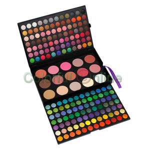 New 183 Color Warm&Shimmer&Matte Makeup Eye Shadow Blush Contour Combo 