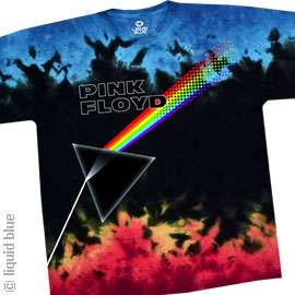 New PINK FLOYD Us And Them Tie Dye T Shirt  