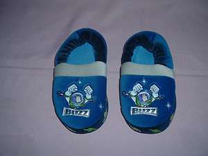 TOY STORY BUZZ LIGHTYEAR SLIPPERS SIZE 11 12 FOR CHILD  