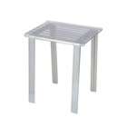   Bath Collections Leo Free Standing Shower Seat   Finish: Transparent