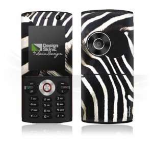  Design Skins for Sony Ericsson K630i   Zebra Art Design 