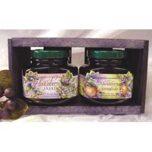 Wild Huckleberry Jam Gift Set Grocery & Gourmet Food