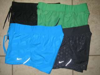   WOMENS NIKE PACER DRI FIT RUNNING WORKOUT BUILT IN BRIEF SHORTS $35