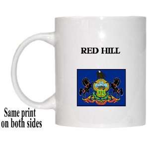    US State Flag   RED HILL, Pennsylvania (PA) Mug: Everything Else