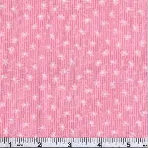   Tickled Pink Ticking Pink Fabric By The Yard Arts, Crafts & Sewing