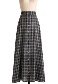 Country Gal Gathering Skirt by Mink Pink   Plaid, Maxi, Long, Casual 