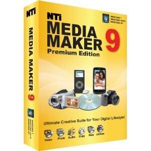   MEDIA MAKER 9 PREM ED RETAIL BOX MMP SW. CD/DVD Authoring Retail   PC