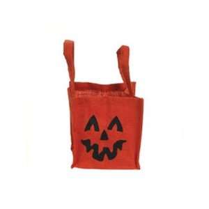  Square Jack O Burlap Tote with Liner