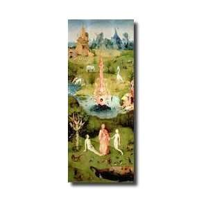   Garden Of Eden Left Wing Of Triptych C150 Giclee Print