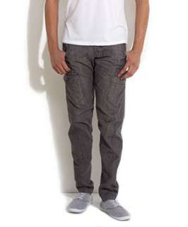 Grey (Grey) Grey Chambray Twisted Jeans  241236404  New Look