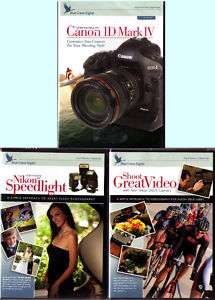 Blue Crane Canon EOS 1D Mark IV 4 DVD Speedlight Video  