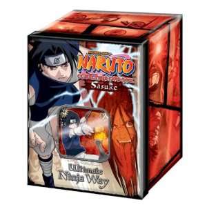 Naruto Trading Card Game Collectible Tin Set Sasuke Uchiha : Toys 
