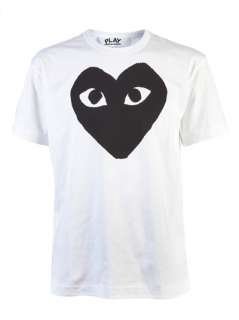   Des Garçons Play Heart Print T Shirt   American Rag   farfetch