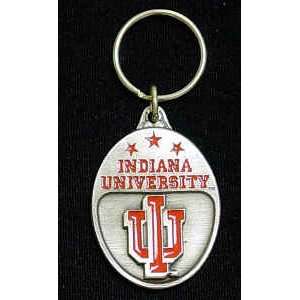 Indiana Hoosiers Team Logo Key Ring