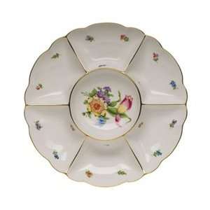    Herend Printemps Sectioned Appetizer Dish