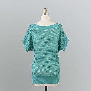   Open Stitch Dolman Sweater  Apostrophe Clothing Womens Sweaters