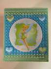 New Disney TINKER BELL with Hearts Tissue Box Cover   Blue Green 