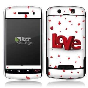  Skins for Blackberry 9500 Storm   3D Love Design Folie Electronics