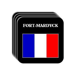  France   FORT MARDYCK Set of 4 Mini Mousepad Coasters 