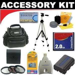  Accessory Kit for the Sony Alpha A100 Digital Slr Camera 