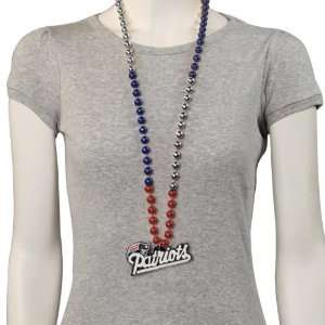  New England Patriots Team Logo Medallion Beads: Sports 
