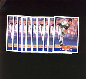 1989 SCORE #616 JOHN SMOLTZ RC LOT OF 16 MINT B5153  