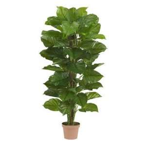  63 Large Leaf Philodendron Silk Plant (Real Touch): Patio 