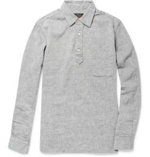  Clothing  Casual shirts  Long sleeved shirts  Linen 