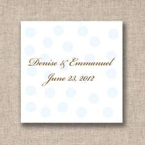  Exclusively Weddings Polka Dots Wedding Favor Tags: Health 