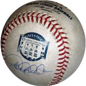  Derek Jeter Signed Mets at Yankees 5 17 2008 Game Used 