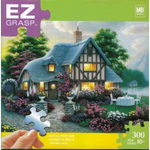  Ez Grasp 300 Piece Lakeside Cottage Puzzle   Large Pieces 