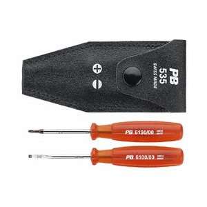   Multicraft Screwdriver Set for Slotted and Recessed Head Screws + Case