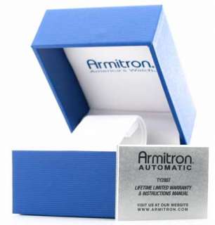 Armitron Womens GoldTone Clear Skelton Automatic Watch  