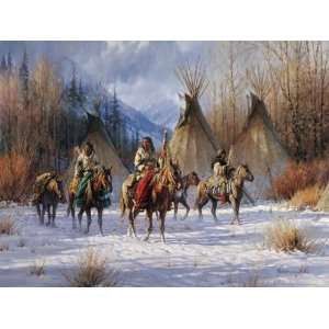  Martin Grelle   Hunters Morning Artists Proof Canvas 