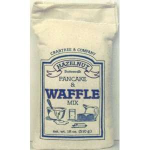 Crabtree & Company Hazelnut Pancake and Waffle Mix (Case of 12)18oz 