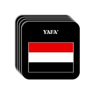  Yemen   YAFA Set of 4 Mini Mousepad Coasters 
