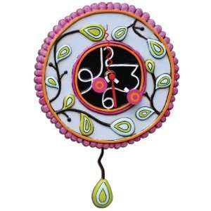  Allen Designs Pink Moon Cake pendulum clock