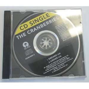  THE CRANBERRIES DOLORES ORIORDAN DREAMS/LINGER SINGLE CD 