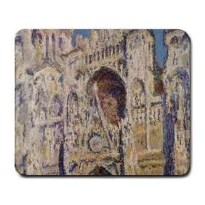  Cathedral At Rouen By Claude Monet Mouse Pad Office 