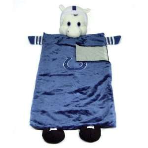   NFL Indianapolis Colts Mascot Sleeping Bag: Sports & Outdoors