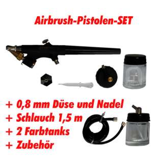 Airbrush Single Action Airbrush Pistolen Set AT ASA 01