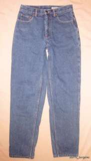 Womens Eddie Bauer size 8 flannel lined denim jeans  