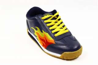 Buffalo Schuhe Sneaker Marine Flamme Größe 41  
